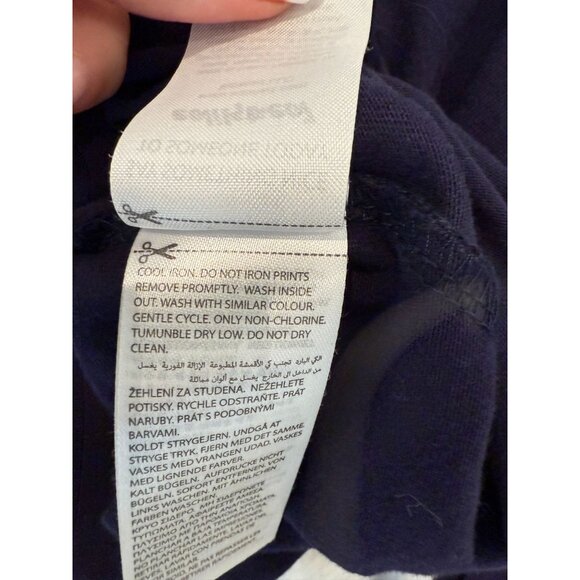 Edikted 80 Oversize Long Sleeve Cotton Graphic T-Shirt - Size S - Picture 6 of 9